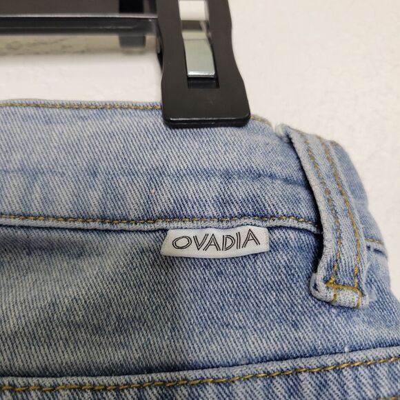 Ovadia & Son's Men's Size 30 OS-1 Slim Fit Light Wash Blue Denim 5 Pocket Jeans - Picture 7 of 7
